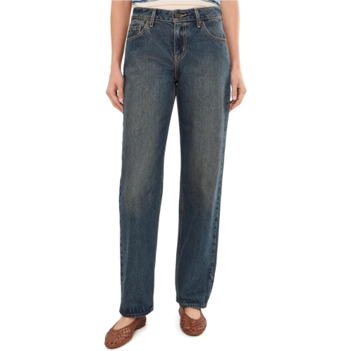 Womens Levis Premium Low Straight