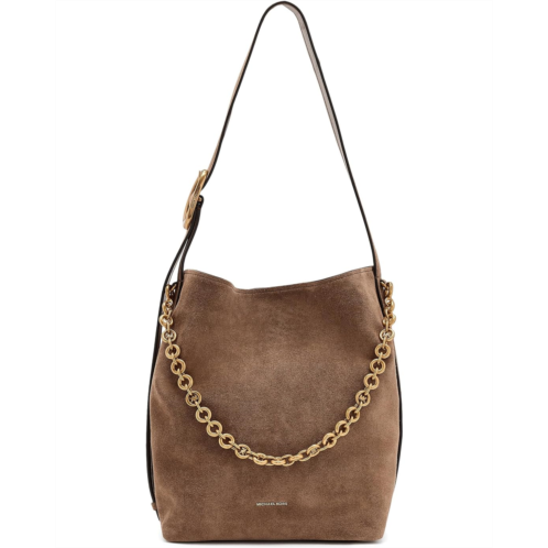 Michael Michael Kors Nolita Large Bucket Shoulder with Chain