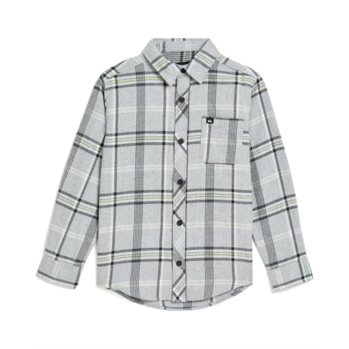 Boys Quiksilver Kids Brooks Plaid Flannel (Big Kid)