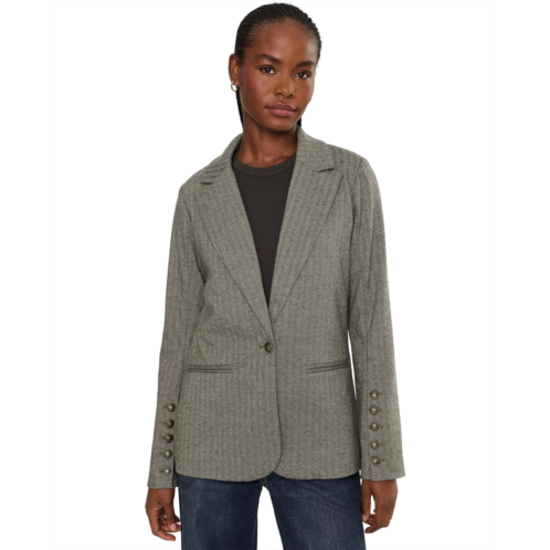 Womens Liverpool Los Angeles Blazer With Button Sleeve
