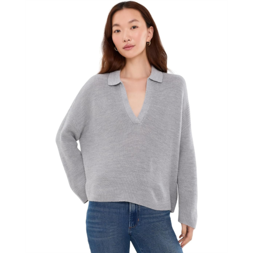 Womens Eileen Fisher Italian Merino Bracelet Sleeve Sweater