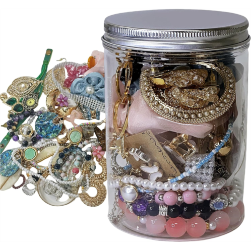 Mystery Jewelry Jar Gothic Vampire Jewelry Set for Women Halloween Gifts