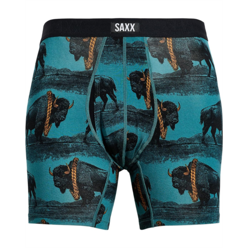 Mens SAXX UNDERWEAR Vibe Xtra Soft Comfort Boxer Briefs Fly