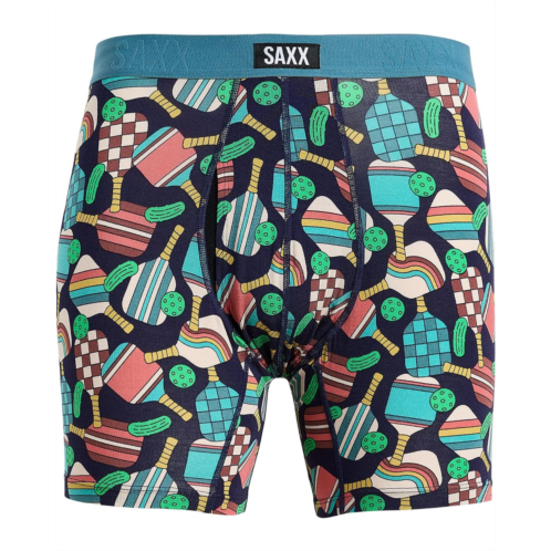 Mens SAXX UNDERWEAR Vibe Xtra Soft Comfort Boxer Briefs Fly