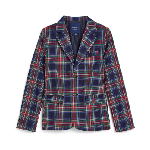 Boys Janie and Jack Plaid Blazer (Toddler/Little Kid/Big Kid)