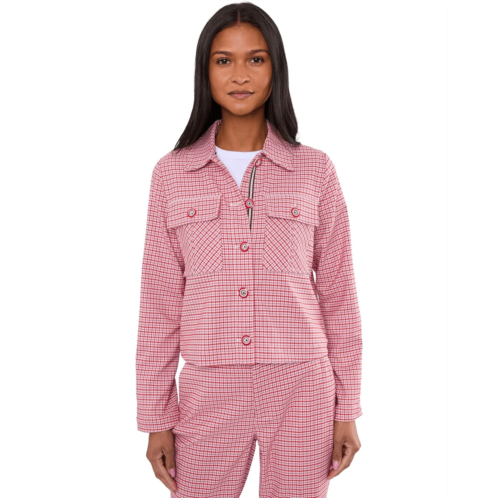 Womens Liverpool Los Angeles Shacket with Flap Pockets
