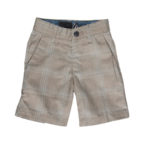 Volcom Kids Frickin Plaid Chino Short (Toddler/Little Kids)