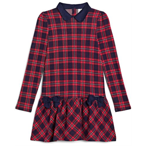 Girls Janie and Jack Plaid Bow Dress (Toddler/Little Kid/Big Kid)