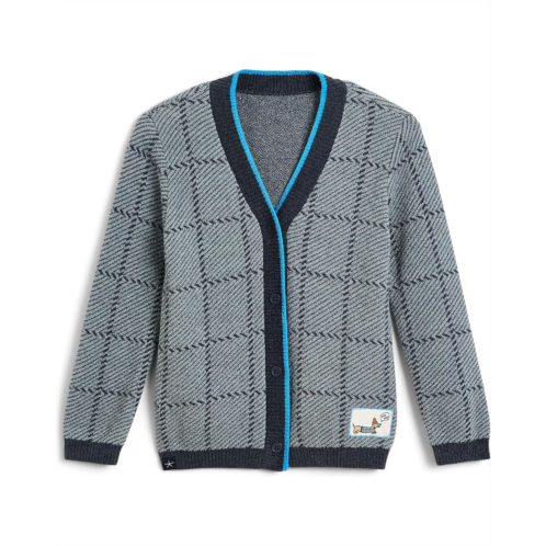 Boys Barefoot Dreams Kids Cozychic Ultra Lite Plaid Cardigan (Toddler)