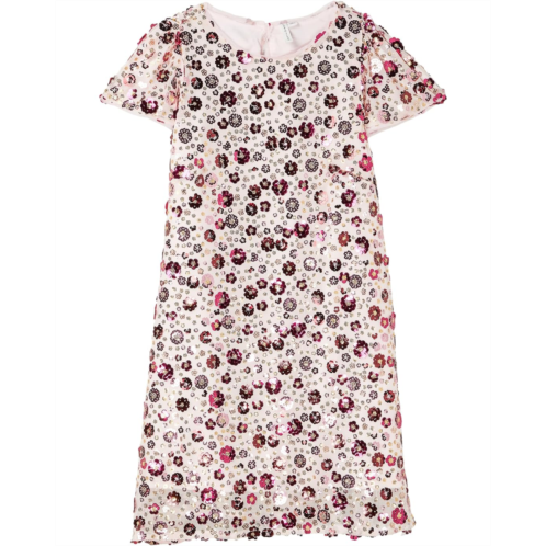 Janie and Jack Sequin Flower Dress (Toddler/Little Kid/Big Kid)