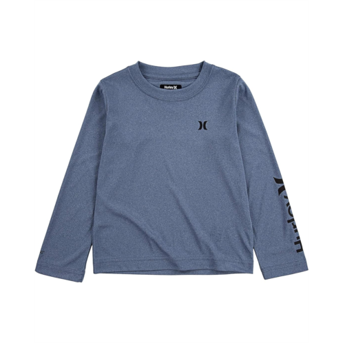 Hurley Kids Dri-Fit UPF 50 One and Only Graphic Long Sleeve T-Shirt (Big Kids)