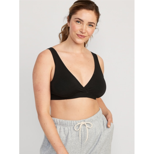 OldNavy Maternity Cross-Front Cotton Nursing Bralette