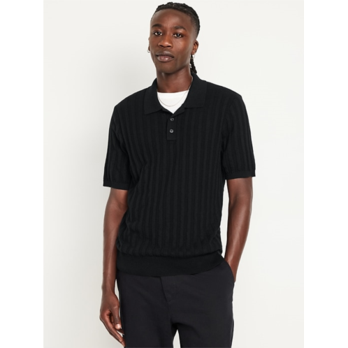 OldNavy Ribbed Polo Sweater