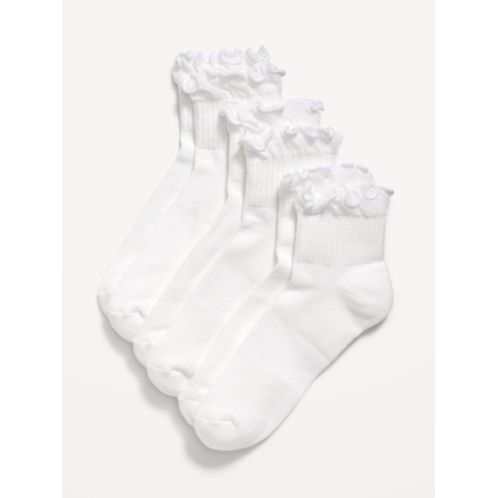 OldNavy Ruffled Athletic Socks 3-Pack
