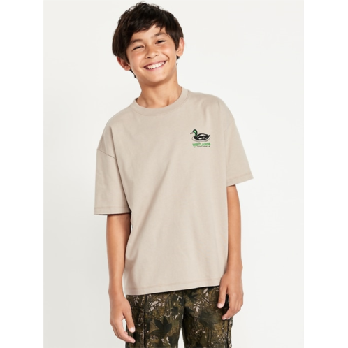 OldNavy Oversized Short-Sleeve Graphic T-Shirt for Boys
