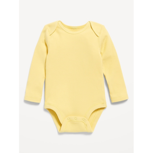 OldNavy Unisex Long-Sleeve Ribbed Bodysuit for Baby