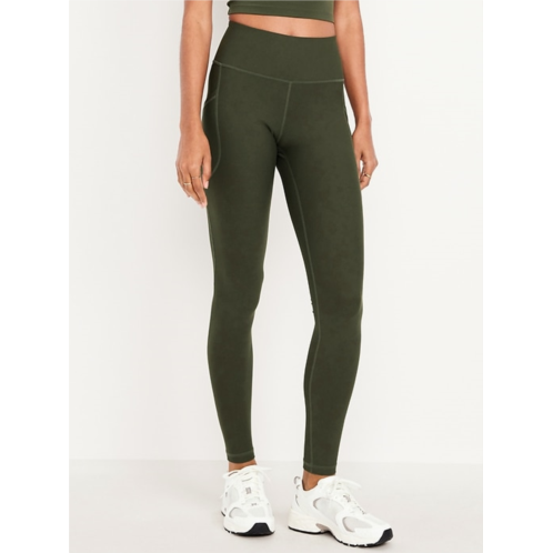 OldNavy High-Waisted PowerSoft Full-Length Pocket Leggings