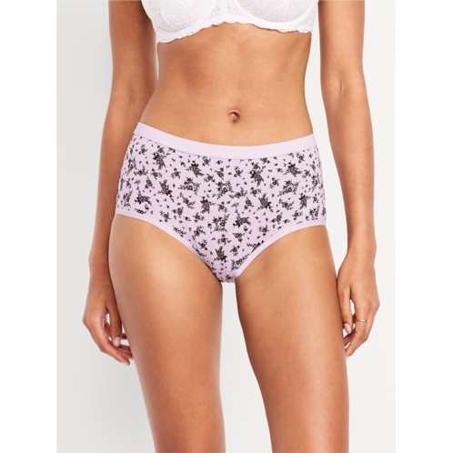 OldNavy High-Waisted Everyday Brief Cotton Underwear