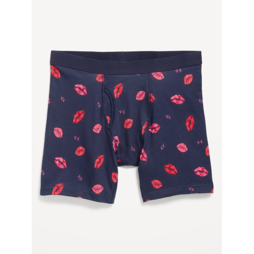OldNavy Soft-Washed Valentine Print Boxer Briefs -- 6.25-inch inseam