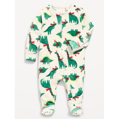OldNavy Velvet 2-Way-Zip Sleep & Play Footed One-Piece for Baby