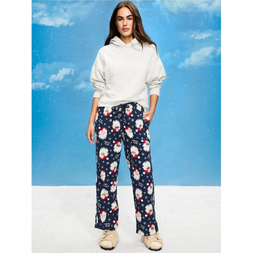 OldNavy Mid-Rise Printed Flannel Pajama Pants for Women