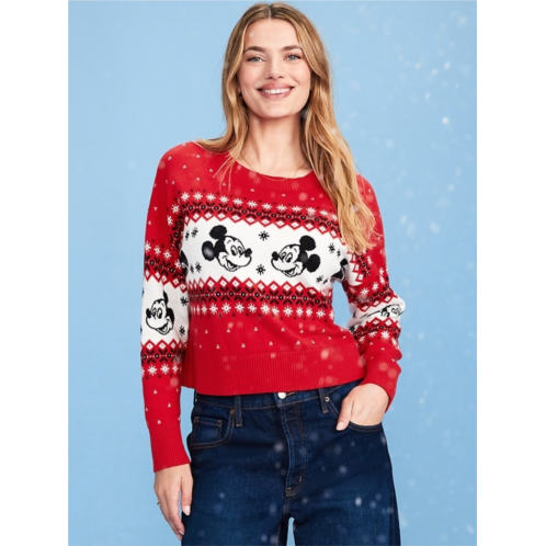 Old Navy x Disney Mickey Mouse SoSoft Fair Isle Sweater