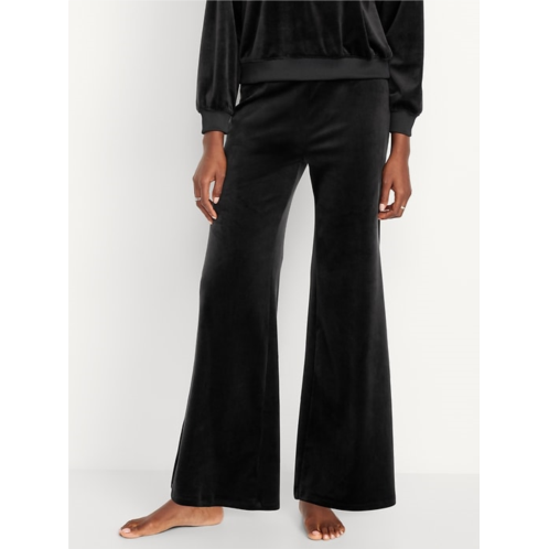 OldNavy High-Waisted Velour Flare Lounge Pants