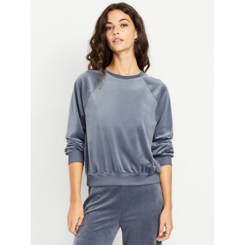 OldNavy Velour Lounge Top
