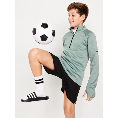 OldNavy Go-Dry Quarter-Zip Soccer Pullover for Boys