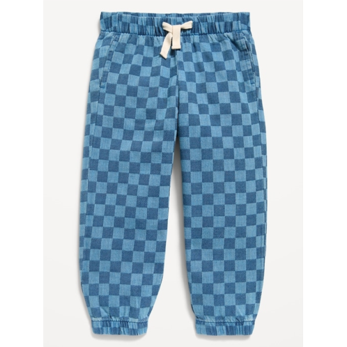 OldNavy Pull-On Chambray Jogger Pants for Toddler Girls