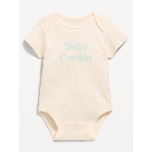 OldNavy Short-Sleeve Graphic Bodysuit for Baby