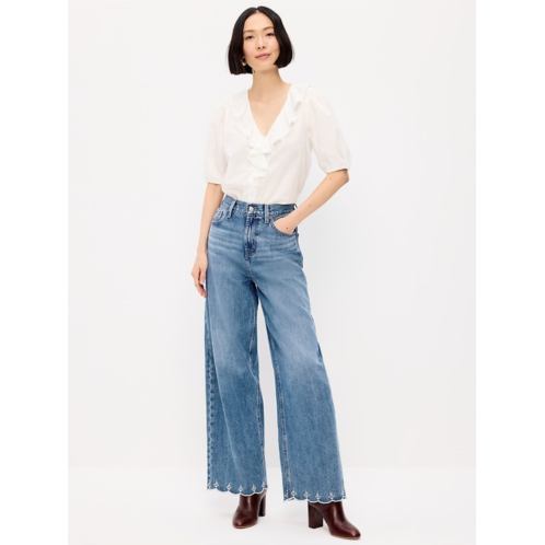 OldNavy High-Waisted Baggy Wide-Leg Jeans