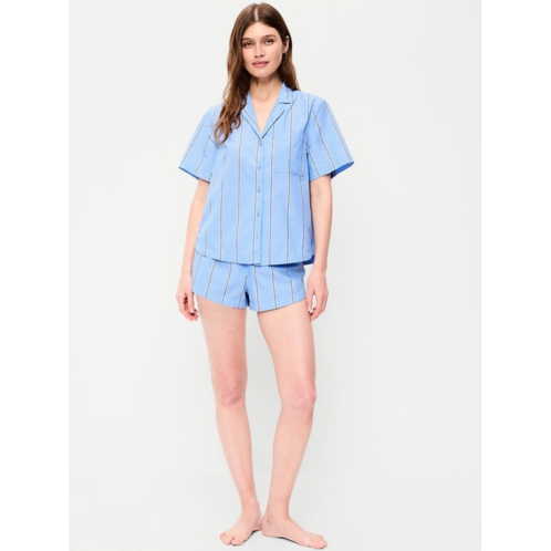 OldNavy Poplin Pajama Short Set