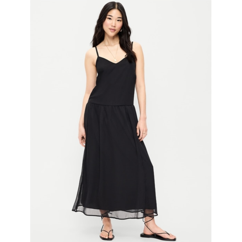 OldNavy Chiffon Drop-Waist Maxi Dress