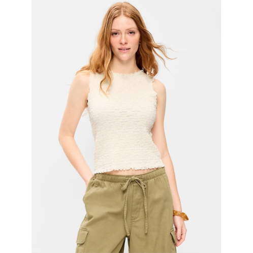 OldNavy Sleeveless Smocked Tank Top