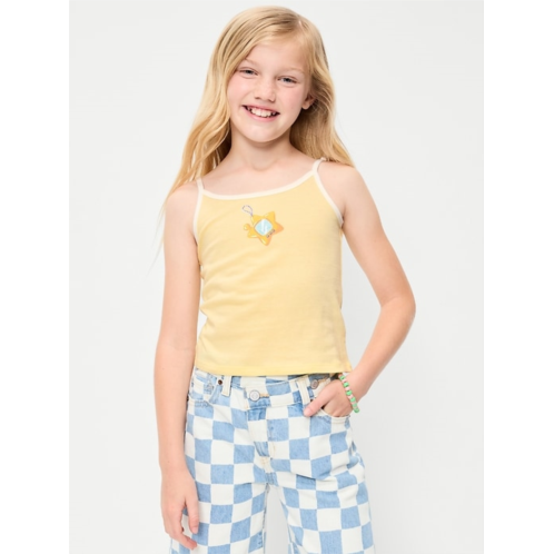 OldNavy Fitted Graphic Cami for Girls