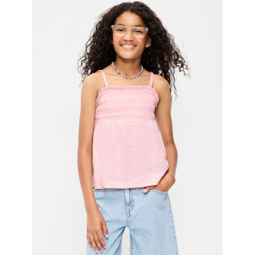 OldNavy Sleeveless Textured Smocked Top for Girls