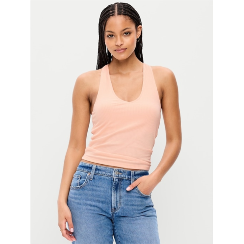 OldNavy Ribbed Loop-Back Halter Top