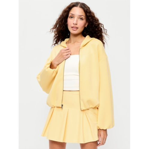 OldNavy Bounce Fleece Bubble-Hem Hoodie Sweatshirt