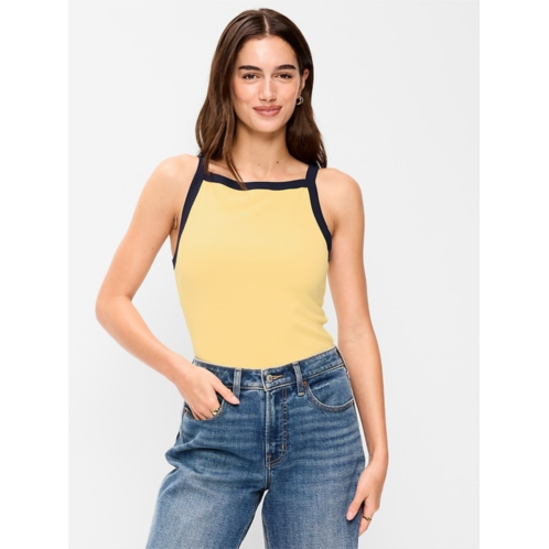 OldNavy Snug Apron-Neck Tank Top