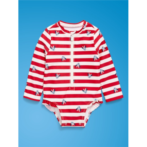 Old Navy x Disney Minnie Mouse Rashguard Swim One-Piece for Baby