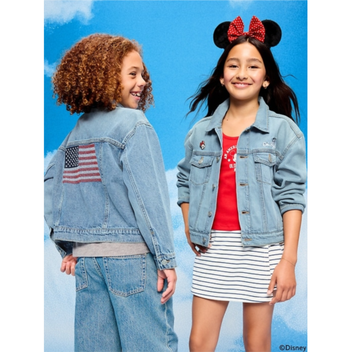 Old Navy x Disney Mickey Mouse Gender-Neutral Denim Trucker Jacket for Kids
