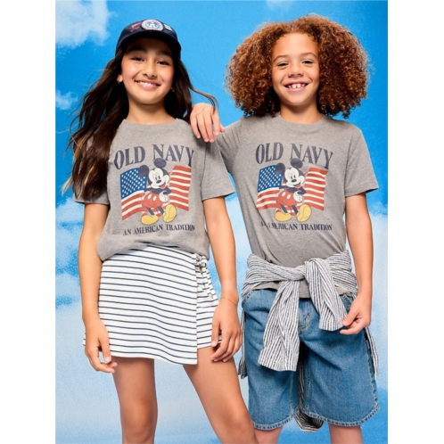 Old Navy x Disney Mickey Mouse Gender-Neutral Logo-Graphic T-Shirt for Kids