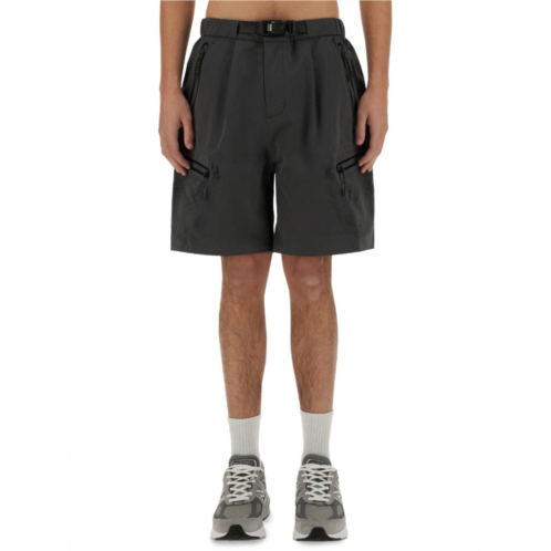 Alpha Industries shorts with laser-cut design