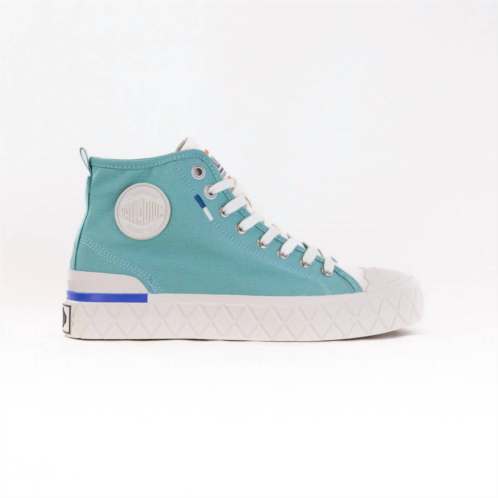 Palladium womens palla ace chukka organic sneakers in sea green
