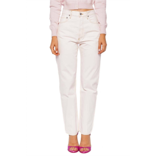AGOLDE mid rise straight leg jean in cosmos
