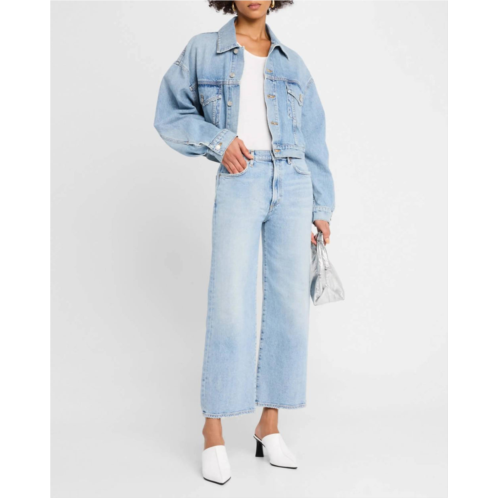 AGOLDE harper crop jeans in formula