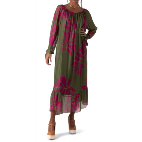 GIGI MODA aloha maxi dress in olive