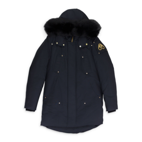 Moose Knuckles navy / black stag lake parka