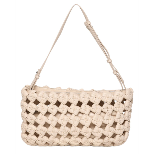 Walter Baker ash leather clutch